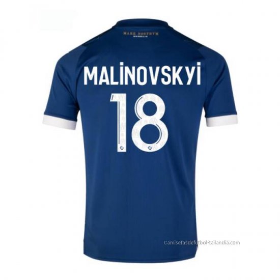 2ª Camiseta Olympique Marsella Jugador Malinovskyi 2023-2024 - Haga un click en la imagen para cerrar