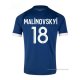 2ª Camiseta Olympique Marsella Jugador Malinovskyi 2023-2024
