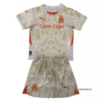 3ª Camiseta Olympique Marsella Portero Nino 2024-2025 3ª Camiseta Olympique Marsella Portero Nino 2024-2025