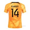 1ª Camiseta Paises Bajos Jugador Klaassen 2022