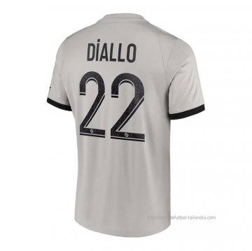 2ª Camiseta Paris Saint-Germain Jugador Diallo 2022-2023 2ª Camiseta Paris Saint-Germain Jugador Diallo 2022-2023