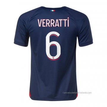 1ª Camiseta Paris Saint-Germain Jugador Verratti 2023-2024 1ª Camiseta Paris Saint-Germain Jugador Verratti 2023-2024