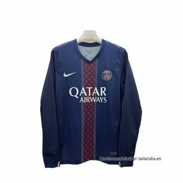 1ª Camiseta Paris Saint-Germain Manga Larga 2025-2026 1ª Camiseta Paris Saint-Germain Manga Larga 2025-2026