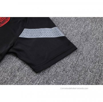 Camiseta Polo del AC Milan 2023-2024 Negro