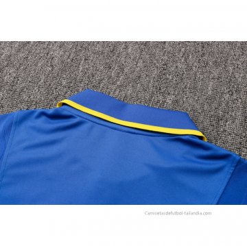 Camiseta Polo del Barcelona 2021-2022 Azul