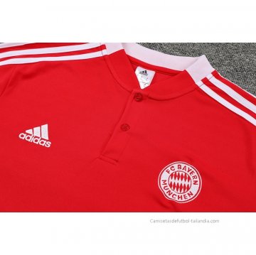 Camiseta Polo del Bayern Munich 2022-2023 Rojo