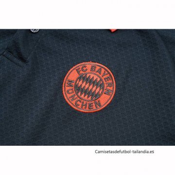 Camiseta Polo del Bayern Munich 2025-2026 Gris Naranja
