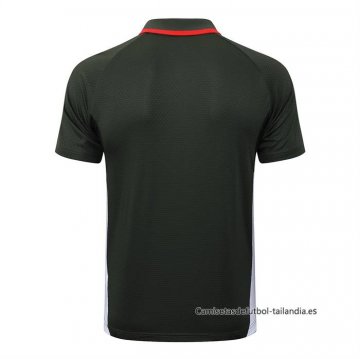 Camiseta Polo del Bayern Munich 2025-2026 Verde Oscuro