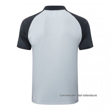 Camiseta Polo del Benfica 2024-2025 Gris