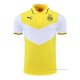 Camiseta Polo del Borussia Dortmund 2022-2023 Amarillo y Blanco