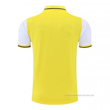Camiseta Polo del Borussia Dortmund 2022-2023 Amarillo y Blanco