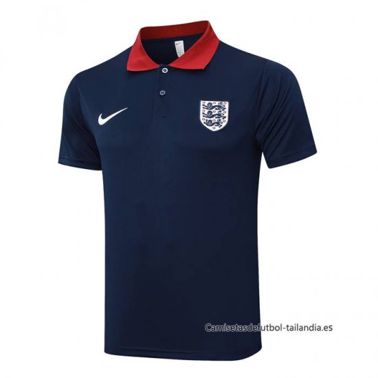 Camiseta Polo del Inglaterra 2024-2025 Azul - Haga un click en la imagen para cerrar