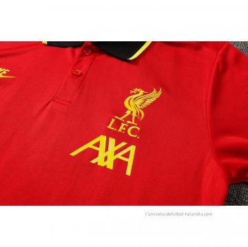 Camiseta Polo del Liverpool 2021-2022 Rojo