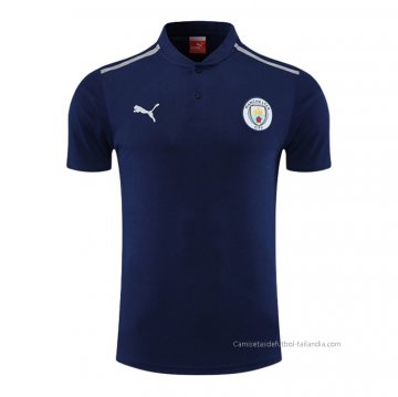 Camiseta Polo del Manchester City 2022-2023 Azul Marino Camiseta Polo del Manchester City 2022-2023 Azul Marino