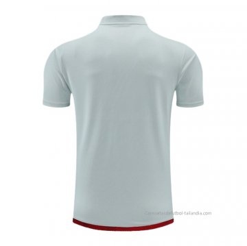 Camiseta Polo del Manchester City 2022-2023 Gris