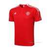 Camiseta Polo del Manchester United 2021-2022 Rojo Camiseta Polo del Manchester United 2021-2022 Rojo