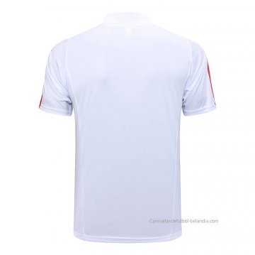 Camiseta Polo del Manchester United 2023-2024 Blanco