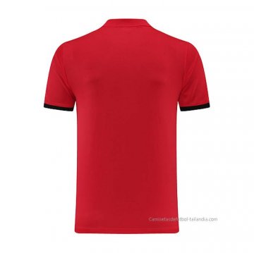 Camiseta Polo del Manchester United 2023-2024 Rojo