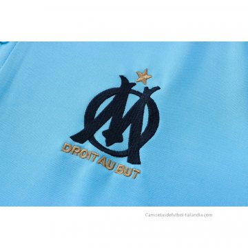 Camiseta Polo del Olympique Marsella 2021-2022 Azul