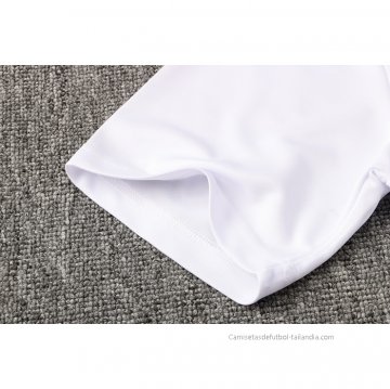 Camiseta Polo del Paris Saint-Germain Jordan 2021-2022 Blanco