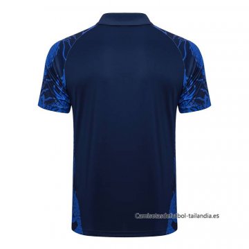 Camiseta Polo del Real Madrid Dragon 2024-2025 Azul