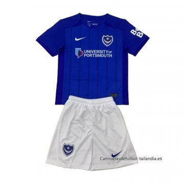 1ª Camiseta Portsmouth Nino 2024-2025