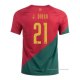1ª Camiseta Portugal Jugador J.Diogo 2022