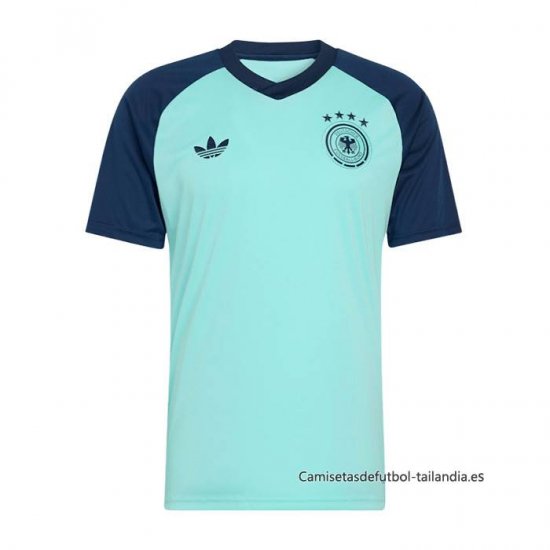 Camiseta Pre Partido del Alemania 2026 Azul - Haga un click en la imagen para cerrar