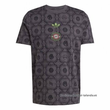 Camiseta Pre Partido del Bayern Munich 2025-2026 Gris Camiseta Pre Partido del Bayern Munich 2025-2026 Gris