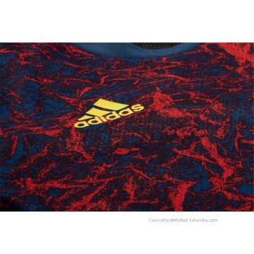 Camiseta Pre Partido del Colombia 2021 Rojo