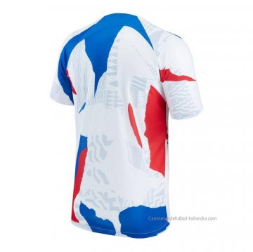 Camiseta Pre Partido del Francia 2022 Blanco