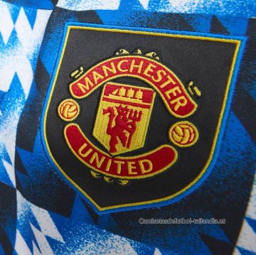 Camiseta Pre Partido del Manchester United 2025-2026 Azul