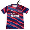 Camiseta Pre Partido del Nottingham Forest 2024 Rojo Azul Camiseta Pre Partido del Nottingham Forest 2024 Rojo Azul