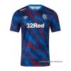 Camiseta Pre Partido del Rangers 2025-2026 Azul