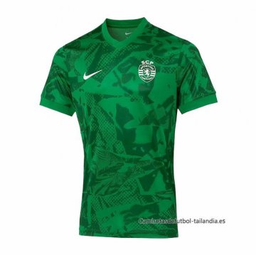 Camiseta Pre Partido del Sporting 2025-2026 Verde Camiseta Pre Partido del Sporting 2025-2026 Verde
