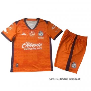 Camiseta Puebla Portero Nino 2025-2026 Naranja
