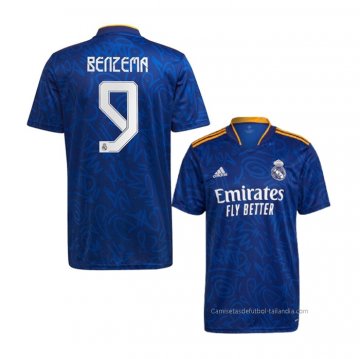 2ª Camiseta Real Madrid Jugador Benzema 2021-2022 2ª Camiseta Real Madrid Jugador Benzema 2021-2022