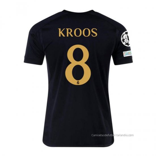 3ª Camiseta Real Madrid Jugador Kroos 2023-2024 - Haga un click en la imagen para cerrar