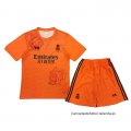 Camiseta Real Madrid Y-3 Nino 2024 Naranja