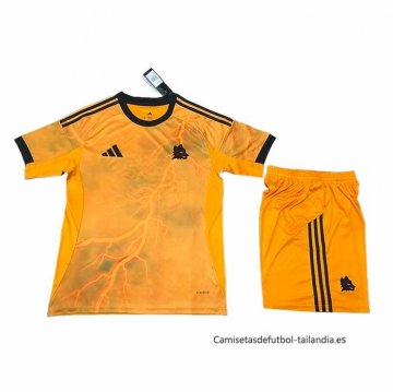 2ª Camiseta Roma Nino 2025-2026 2ª Camiseta Roma Nino 2025-2026