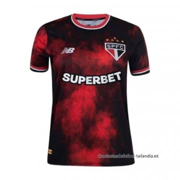 3ª Camiseta Sao Paulo Mujer 2024