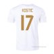 2ª Camiseta Serbia Jugador Kostic 2022