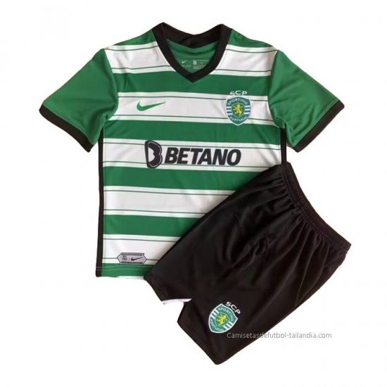 1ª Camiseta Sporting Nino 2022-2023 - Haga un click en la imagen para cerrar