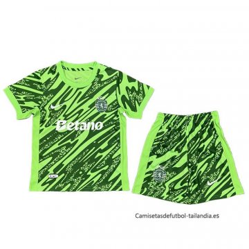 1ª Camiseta Sporting Portero Nino 2025-2026 1ª Camiseta Sporting Portero Nino 2025-2026