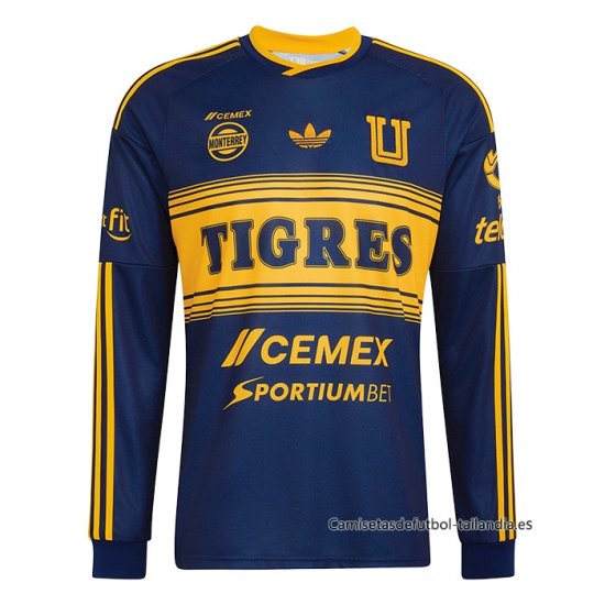 2ª Camiseta Tigres UANL Manga Larga 2026-2027 - Haga un click en la imagen para cerrar