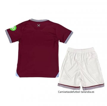 1ª Camiseta West Ham Nino 2025-2026
