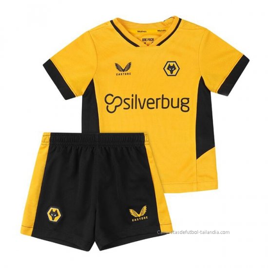 1ª Camiseta Wolves Nino 2021-2022 - Haga un click en la imagen para cerrar