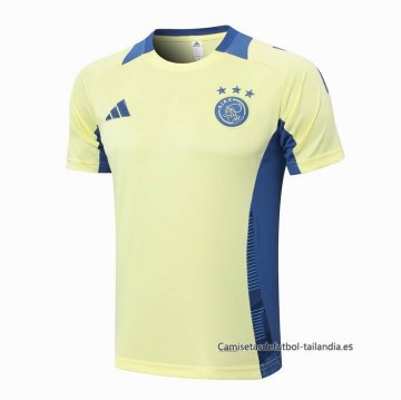Camiseta de Entrenamiento Ajax 2024-2025 Amarillo Camiseta de Entrenamiento Ajax 2024-2025 Amarillo