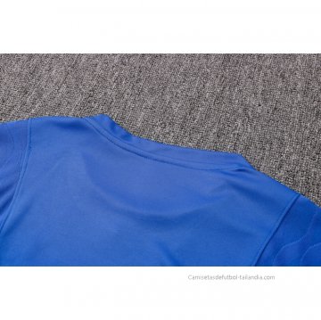 Camiseta de Entrenamiento Barcelona 2021-2022 Azul