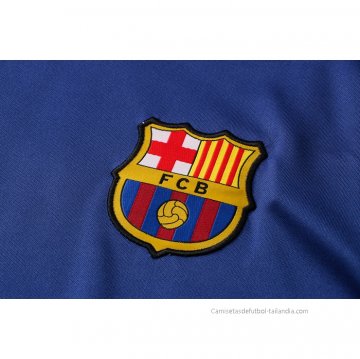 Camiseta de Entrenamiento Barcelona Sin Mangas 2021-2022 Azul